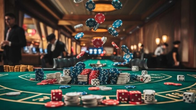 result china live-dealer studio with HD camera setup and professional blackjack table